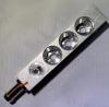 Rail BRC MY09 3 cyl, Ø 12 mm straight hose holder and cap en Sen